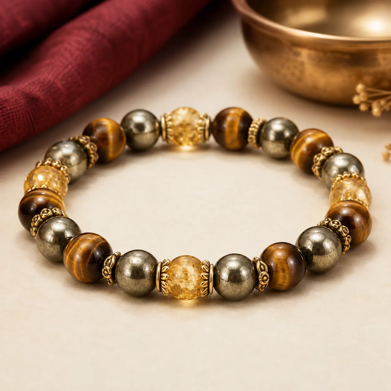 Pyrite & Tiger Eye